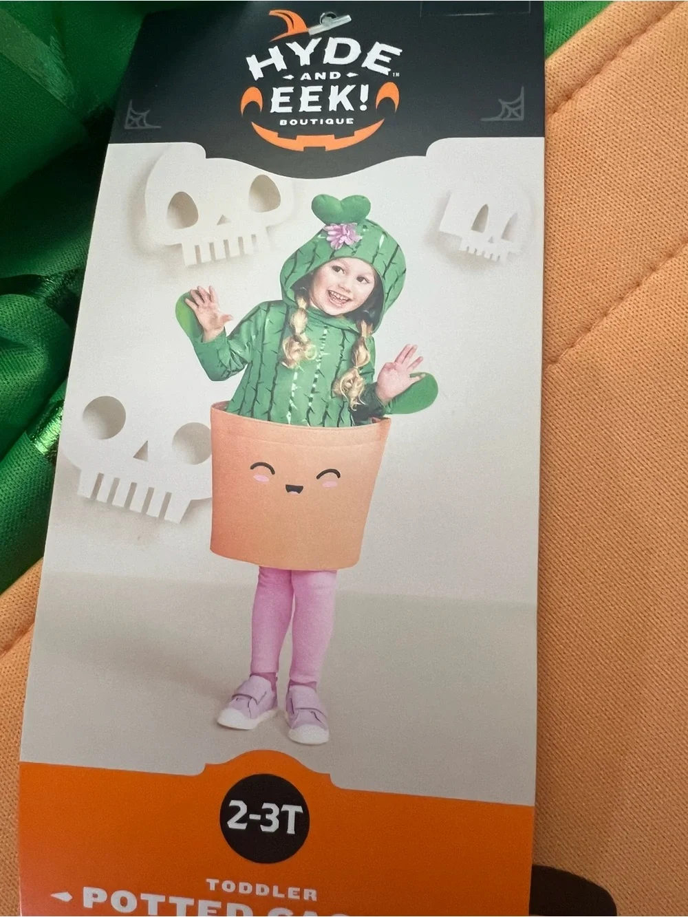 Hyde & Eek! Boutique Toddler Potted Cactus Costume — Green